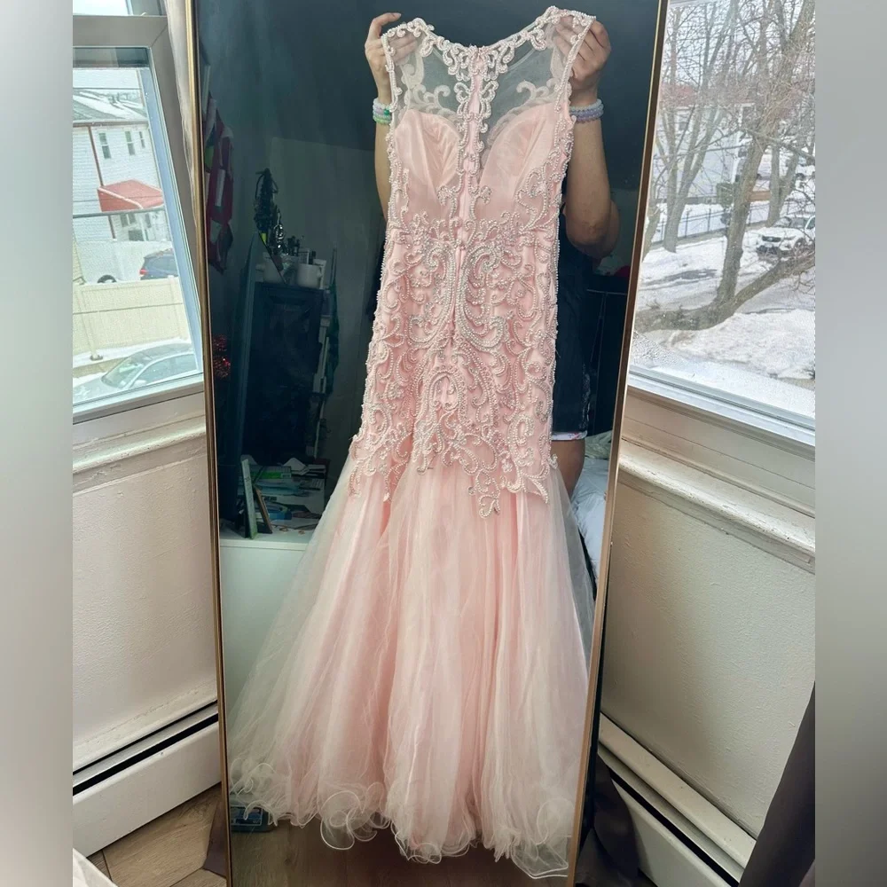 Anny Lee Pink Prom Dress - Picture 5 of 5